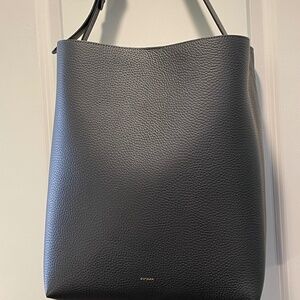 Cuyana Oversized Linea Tote Bag in Charcoal Gray **New Model""